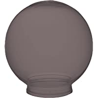 KastLite 6" Bronze Acrylic Lamp Post Globe | Smooth Textured with 3.14" Fitter Neck | Manufactured in the USA