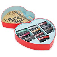Jerky Heart – Includes 10 Delicious Beef Jerky Flavors Like Whiskey Maple and Honey Bourbon – In A Delightfully…