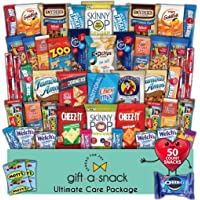 Snack Box Variety Pack Care Package (50 Count) Valentines Day 2022 Candy Gift Basket Idea for Kids Adults Teens Family…
