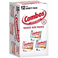 Combos Variety Pack Fun Size Baked Snacks 0.93 Ounce (Pack of 12)