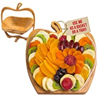 Dried Fruit Gift Basket – Healthy Gourmet Snack Box - Holiday Food Tray - Variety Snacks - Great for Birthday, Sympathy…