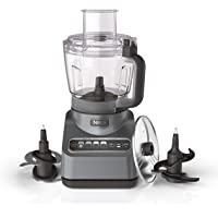 Ninja BN601 Professional Plus Food Processor, 1000 Peak Watts, 4 Functions for Chopping, Slicing, Purees & Dough with 72…