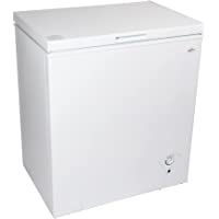 Koolatron KTCF155 Compact Chest 5.0 Cubic Feet Capacity and Removeable Wire Basket-Mini Freezer Ideal for Home…