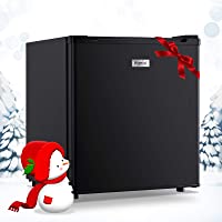 WANAI Upright Freezers 1.1 Cu.Ft Compact Mini Freezer Countertop Freezer with Adjustable Temp Control Removable Shelves…