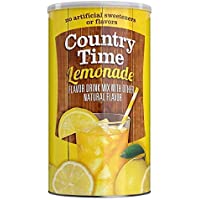 COUNTRY TIME ade Flavored Drink Mix, Canister Lemon 82.5 Ounce (Pack of 2)