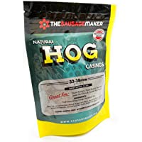 The Sausage Maker - TWO PACK North American Natural Hog Casings for Home Sausage Making, Make 25 lbs. of Standard…