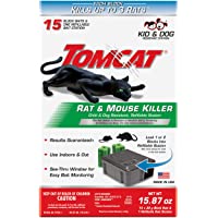 Tomcat Rat & Mouse Killer Child & Dog Resistant, Refillable Station, 1 Station, 15 Bait Blocks