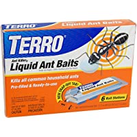 TERRO T300 Liquid Ant Baits, 6 Bait Stations