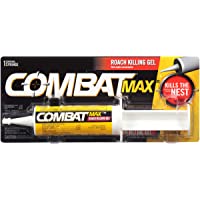 Combat Max Roach Killing Gel for Indoor and Outdoor Use, 1 Syringe, 2.1 Ounces