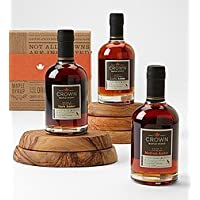 Crown Maple Organic Maple Syrup Trio Gift Set