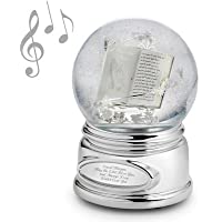 Praying Hands Musical Snow Globe - Personalized Sn