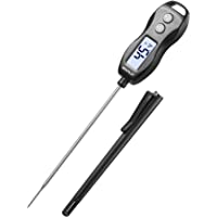 BRAPILOT Digital Food Meat Candy Thermometer - FT200 Instant Read Probe Thermometer Backlit Auto Off Waterproof for…