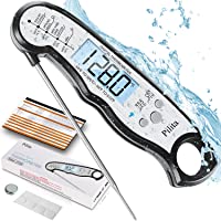 Pilita Digital Instant Read Meat Thermometer for Cooking, Fast & Precise Grill Food Thermometer with Backlight, Magnet…