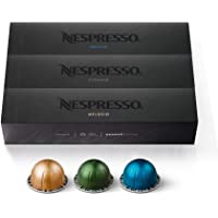 Nespresso Capsules VertuoLine, Medium and Dark Roast Coffee, Variety Pack, Stormio, Odacio, Melozio, 10 Count (Pack of 3…