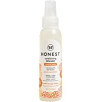 The Honest Company Sweet Orange Vanilla Conditioning Detangler, Lightweight Leave-in Conditioner & Fortifying Spray…