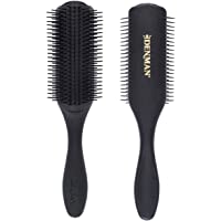 Denman Classic Styling Brush 9 Rows (Black) - D4 - Hair Brush for Blow-Drying & Styling – Detangling, Separating…