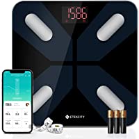 Etekcity Scale for Body Weight, Smart Digital Bathroom Weighing Scales with Body Fat and Water Weight for People…