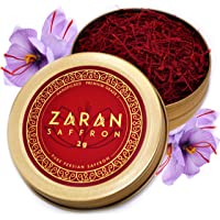 Zaran Saffron, Superior Saffron Threads (Super Negin) Premium grade Saffron Spice for Paella, Risotto, Tea's, and all…