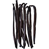 Native Vanilla Grade B Tahitian Vanilla Beans – 10 Premium Extract Whole Pods – For Chefs and Home Baking, Cooking…