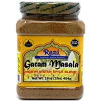 Rani Garam Masala Indian 11-Spice Blend 16oz (1lb) 454g PET Jar ~ All Natural, Salt-Free | Vegan | No Colors | Gluten…
