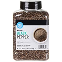 Amazon Brand - Happy Belly Black Pepper, Coarse Ground, 18 Ounce