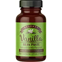 Gourmet Vanilla Bean Paste for Baking and Cooking - Gourmet Madagascar Bourbon Blend made with Real Vanilla Seeds - 4…