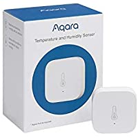 Aqara Temperature and Humidity Sensor, REQUIRES AQARA HUB, Zigbee, for Remote Monitoring and Home Automation, Wireless…