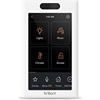 Brilliant Smart Home Control (1-Switch Panel) — Alexa Built-In & Compatible with Ring, Sonos, Hue, Google Nest, Wemo…