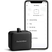 SwitchBot Smart Switch Button Pusher - No Wiring, Wireless App or Timer Control, Add SwitchBot Hub Compatible with Alexa…