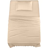 Utopia Bedding Twin Bed Sheets Set - 3 Piece Bedding - Brushed Microfiber - Shrinkage and Fade Resistant - Easy Care…
