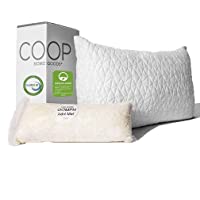 Coop Home Goods Original Loft Pillow Queen Size Bed Pillows for Sleeping - Adjustable Cross Cut Memory Foam Pillows…