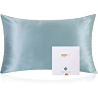 ZIMASILK 100% Mulberry Silk Pillowcase for Hair and Skin Health,Soft and Smooth,Both Sides Premium Grade 6A Silk,600…