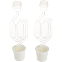 Twin Bubble Airlock and Carboy Bung (Pack of 2)