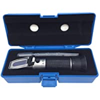 aichose Brix Refractometer with ATC, Dual Scale - Specific Gravity & Brix, Hydrometer in Wine Making and Beer Brewing…