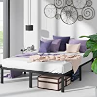 ZINUS Yelena 14 Inch Metal Platform Bed Frame / Steel Slat Support / No Box Spring Needed / Easy Assembly, Twin
