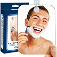 The Shave Well Company Deluxe Anti-Fog Shower Mirror | Fogless Bathroom Shaving Mirror | 33% Larger Than Original | Long…