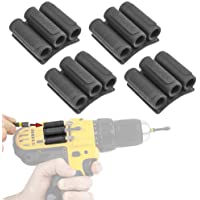 Spider Tool Holster - BitGripper v2 - Pack of Four - Carry up to six Driver bits on The Side of Your Power Drill or…