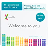 23andMe Ancestry + Traits Service: Personal Genetic DNA Test with 2000+ Geographic Regions, Family Tree, DNA Relative…