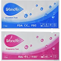 Wondfo 40 Ovulation Test Strips and 10 Pregnancy Test Strips Kit - Rapid Test Detection for Home Self-Checking Urine…