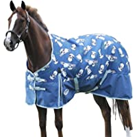 Horse Blanket Replacement Elastic Leg Straps Double Snaps Detachable Adjustable Made in USA (Black)