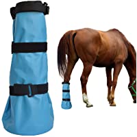 yeezo Easy Use Hoof Soaking Boot for Horse Soaker Bag Equine Soaking Boot Hooves Care Treatment Bucket Soaker Sack with…