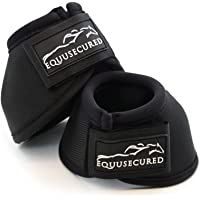 Equusecured Horse Bell Boots - Overreach Boots for Horses - Durable Hoof Boot Pair for Horses - Bell Boot for Maximum…