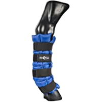 HORZE Pro Cooling Therapy Ice Wrap for Horses, Quick Cooling Gel Ice Pack with Flexible Straps & Durable Nylon Design…