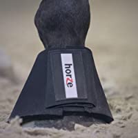 HORZE Pro Overreach Neoprene Horse Bell Boots - Durable and Long-Lasting Protection, Heavy-Duty, Shock-Absorbing, and…