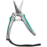 DEEALL Goat and Horse Hoof Trimmer Floral Trimming Shear with Serrated Blades 8-Inch