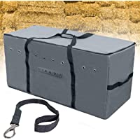 CIRAVI Hay Bale Storage Bag Heavy Duty For 2 String Bale of Hay- 18"x22"x43"- Portable Foldable Ventilated with…