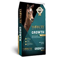 TRIBUTE Kalmbach Feeds Growth Pellets for Horse, 50 lb