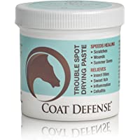 COAT DEFENSE Trouble Spot Drying Paste for Horses - 10 Oz Natural Equine Wound Care that Provides Safe and Effective…