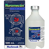Norbrook 2251053C Ivermectin-Noromectin Injection 1-Percent-500 cc
