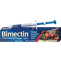 BIMECTIN IVERMECTIN 1.87% Paste WORMER PARASITES Apple Horse OTC (1 Tube)